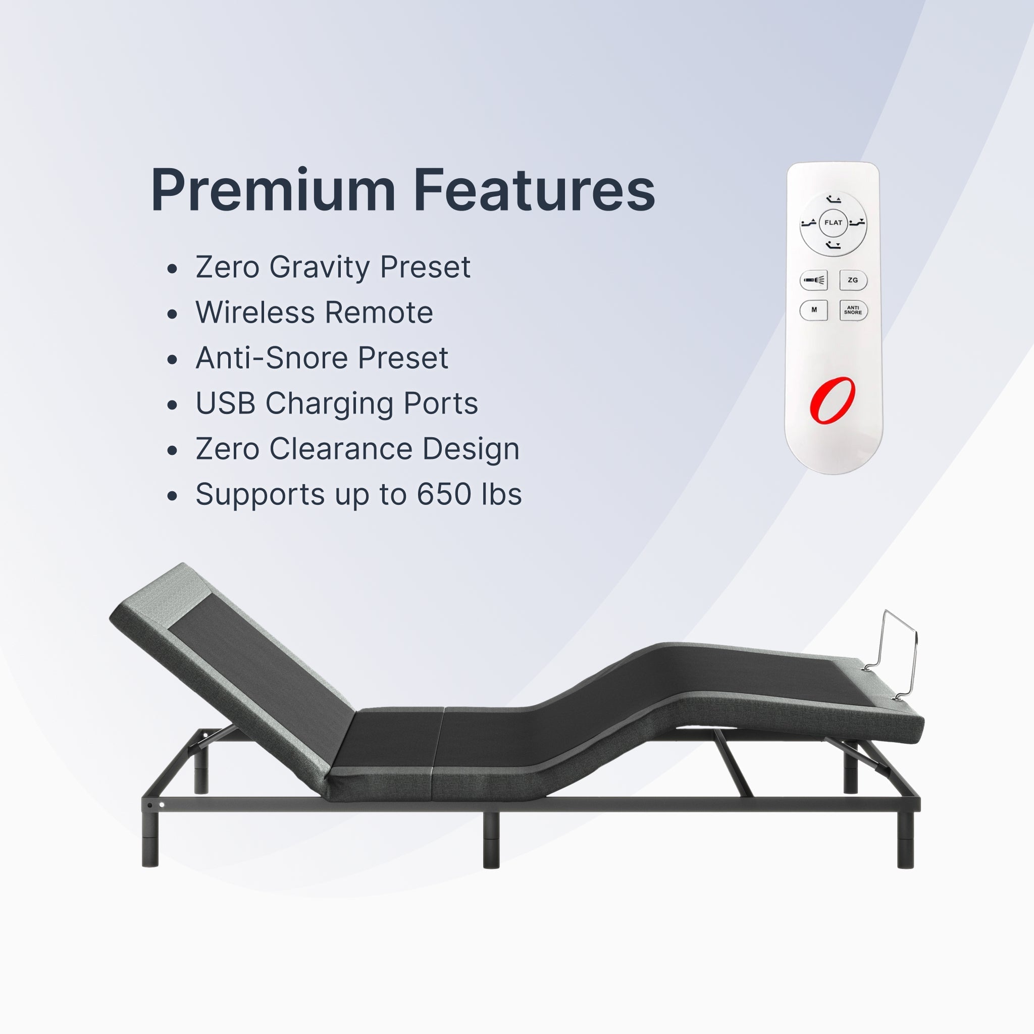 Prime II Adjustable Bed Frame – view 3