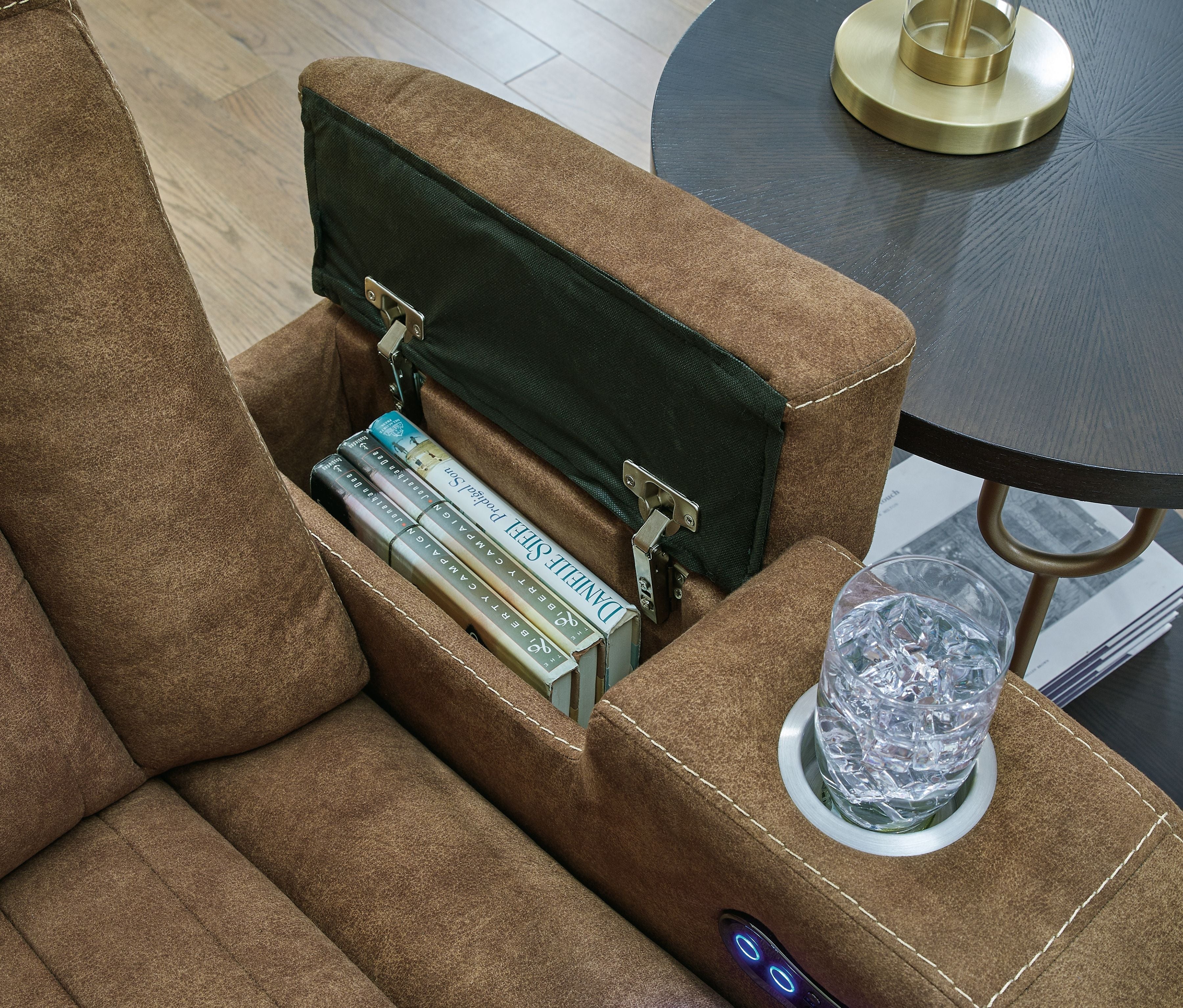 Wolfridge Power Recliner - Brindle – view 6